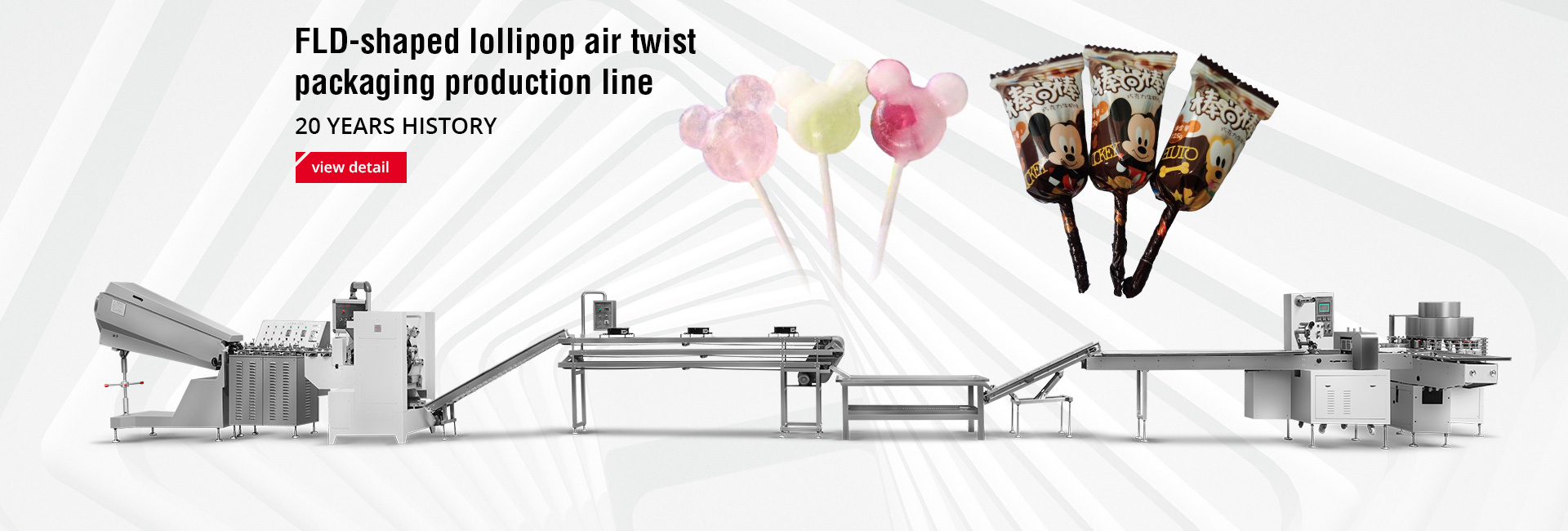 FLD-TY350 FLAT LOLLIPOP PRODUCTION LINE